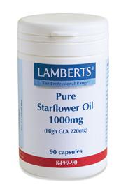 Starflower Oil Omega 6 GLA 1000mg Capsules